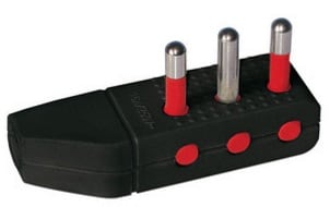 ARTELETA INTERNATIONAL - SPINA REVERSIBILE 2P+T 16A NERA RL.9119.N