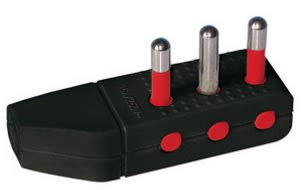 ARTELETA INTERNATIONAL - SPINA REVERSIBILE 2P+T 16A NERA RL.9119.N