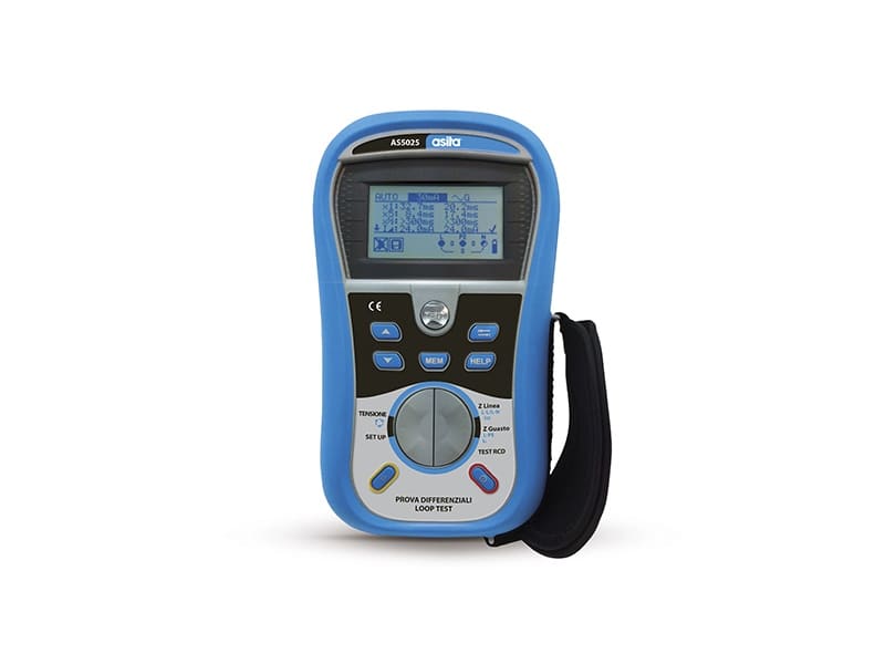 ASITA - PROVA DIFFERENZIALI-LOOP TESTER CON MEMO