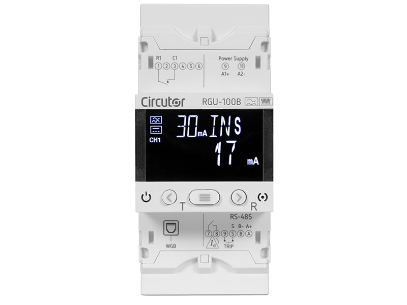 ASITA - RELE' PROTEZ. DIFF.LE TIPO B CON DISPLAY RGU100B