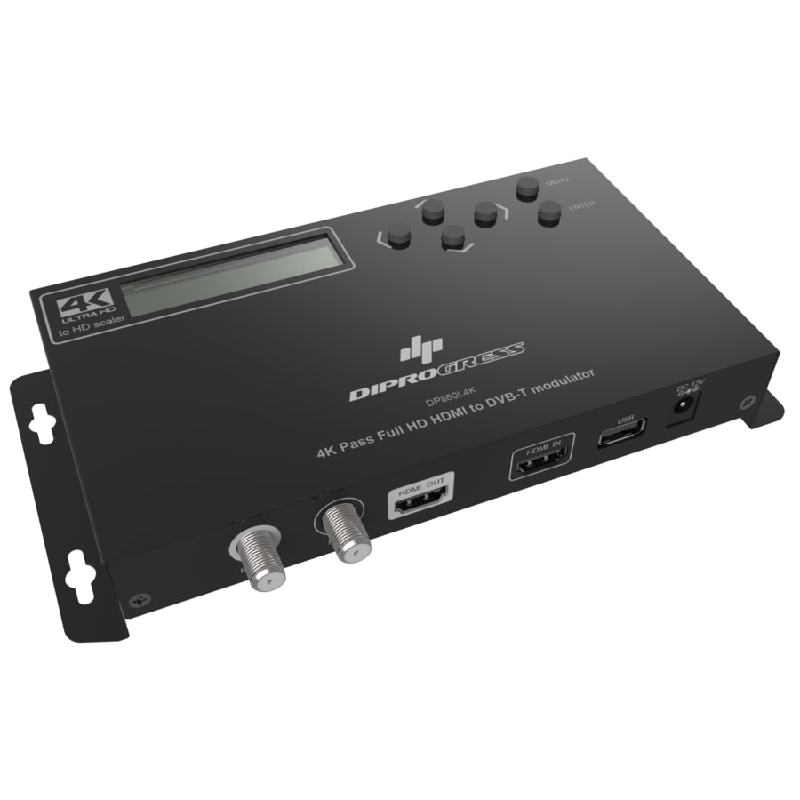 AURIGA - MODULATORE DVB-T HD IN 4K DOLBY DIGITAL