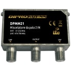 AURIGA - MISCELATORE 2IN 1VHF+1UHF OUTDOOR-PALO DPMM21