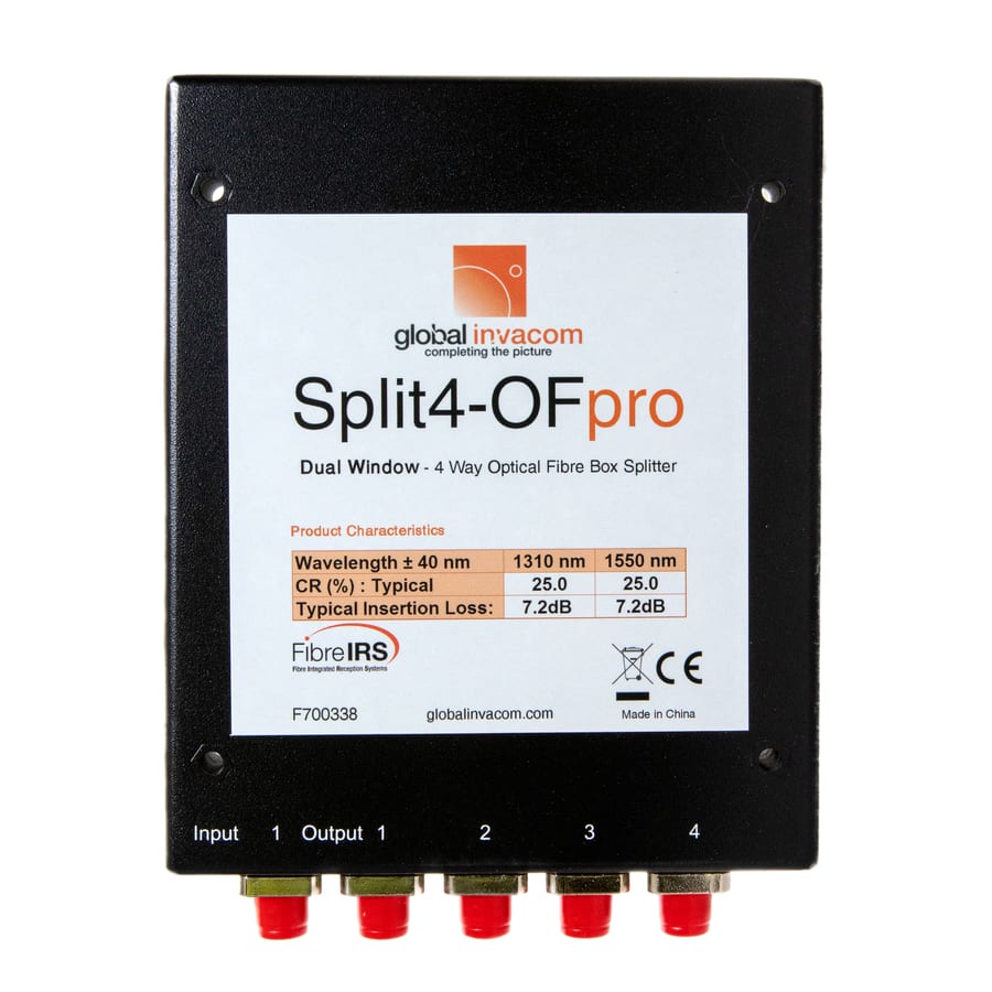 AURIGA - DIVISORE OTTICO GI 4 VIE FC/PC BOX