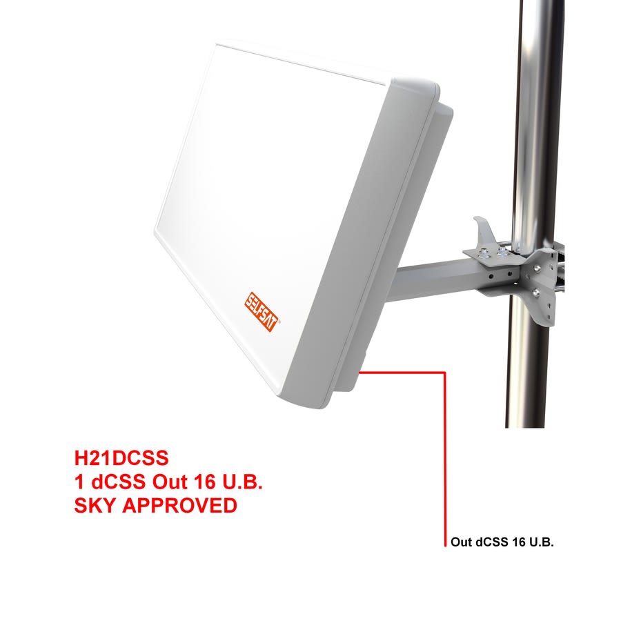 AURIGA - PARABOLA SELFSAT H21 DCSS SKY 16UB OUT