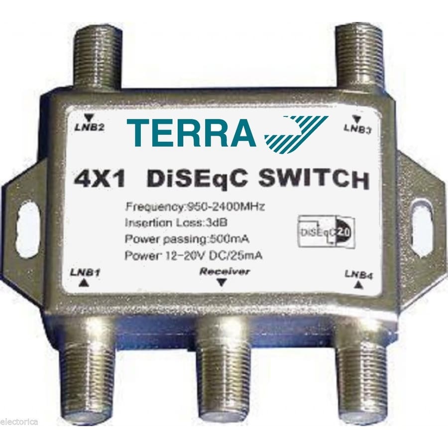 AURIGA - 4 WAY DISEQC SWITCHES