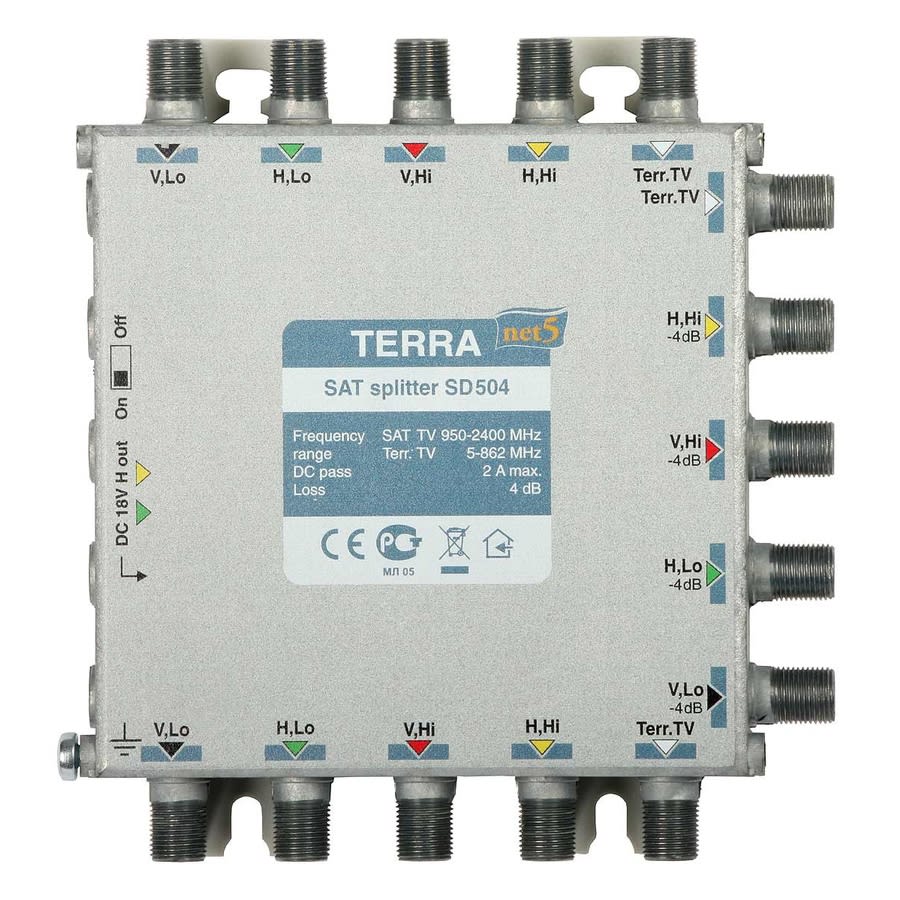 AURIGA - DIVISORE MONTANTE SAT, 2 VIE SERIE NET5