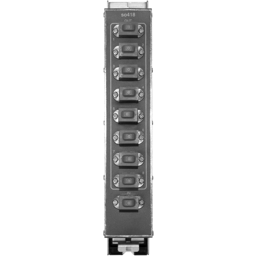 AURIGA - DIVISORE OTTICO 1X8 PER BARRA DIN SC/APC