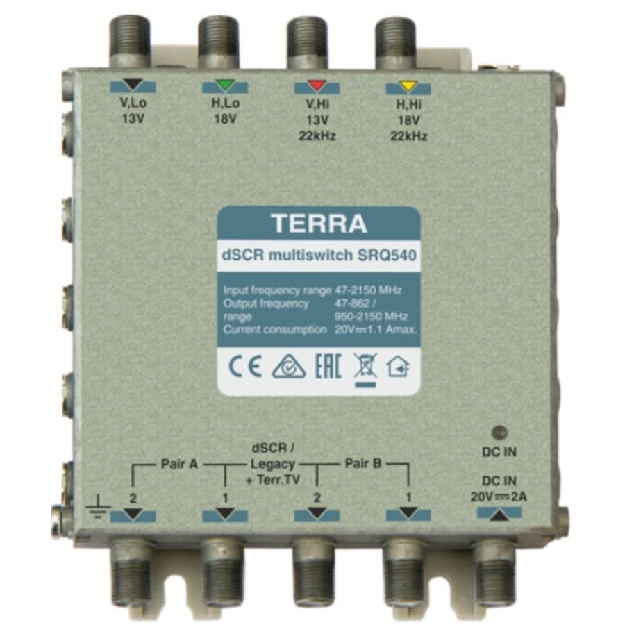 AURIGA - MULTISWITCH UNIVERSALE 4IN-40UT DCSS/LEG TRSRQ540