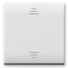 AVE - Deviatore con gemma. Domus S44. colore RAL 9010. 1P 16AX illuminabile finitura lucida 2 Mod.