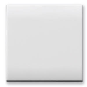 AVE - Invertitore tasto largo liscio. Domus S44. colore RAL 9010. 1P 16AX illuminabile  finitura lucida  2 Mod.