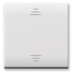 AVE - Invertitore con gemma. Domus S44. colore RAL 9010. 1P 16AX illuminabile  finitura lucida  2 Mod.