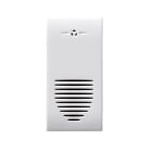 AVE - Suoneria squillante. Domus S44 colore RAL 9010. 230V a.c. finitura lucida 1 Mod.