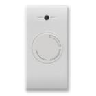 AVE - Dimmer rotativo. Domus S44. colore RAL 9010. 100500w 250V finitura lucida 1 Mod.