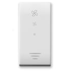 AVE - Dimmer agitatore aria. Domus S44. colore RAL 9010. 5580VA 230V finitura lucida 1 Mod.
