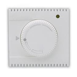 AVE - Igrostato elett.manop.230V Domus 2mod RAL9010 uscita NA+NC 8A (2A induttivi) regolazione umidita'tra 50% e 95%