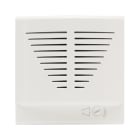 AVE - Suoneria tritonale. Domus S44. colore RAL 9010. 12vcc/ca finitura lucida 2 Mod.
