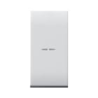 AVE - TASTO CON GEMMA PER COMANDI ASSIALI. DOMUS S44. COLORE RAL 9010 FINITURA LUCIDA 1 MOD