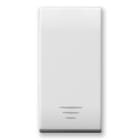 AVE - Tasto con gemma per pulsanti Domus S44. colore RAL 9010 finitura lucida 1 Mod.