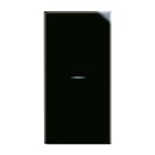 AVE - Pulsante a sfioramento Life S44 alimentazione 230vca funzionamento monostabile. colore Nero finitura lucida 1 Mod.