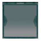 AVE - Pulsante targhetta portanome. Life S44. N.A. 1P 10A illuminabile 2 Mod. 442005TP/2