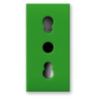AVE - Presa bipasso Verde S44. 2P+T 10/16A 250V finitura lucida 1 Mod.