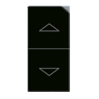 AVE - Commutatore stabile. Life S44. colore Nero. 2P 10AX 250v finitura lucida 1 Mod.