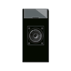 AVE - Presa TV/SAT femmina. Life S44. colore Nero finitura lucida 1 Mod.