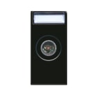 AVE - Presa TV/SAT maschio morsetto a vite. Life S44. colore Nero finitura lucida 1 Mod.