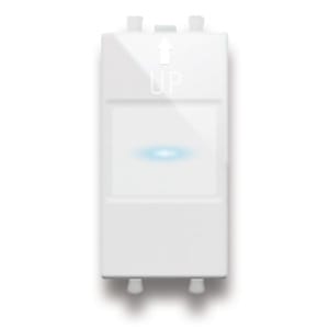 AVE - Interruttore elettronico Young Touch. S44 6A N.A. alimentazione 230V. a scomparsa 1 Mod.