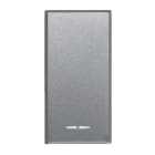 AVE - Interruttore con gemma. Allumia S44. colore Grigio Tech. 1P 20AX illuminabile finitura lucida 1 Mod.