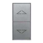 AVE - Commutatore stabile. Allumia S44. colore Grigio Tech. 2P 10AX 250v finitura lucida 1 Mod.