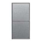 AVE - Doppio pulsante. Allumia S44. colore Grigio Tech. 1P NA+1P NA 10A 250v finitura lucida 1 Mod.