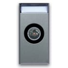 AVE - Presa TV/SAT maschio morsetto a vite. Allumia S44. colore Grigio Tech attenuazione 6dB finitura lucida 1 Mod.