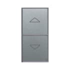 AVE - DUE MEZZI TASTI CON FRECCE PER COMMUTATORE IOT ALLUMIA 1 MOD. S44