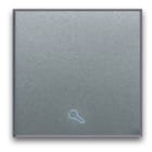 AVE - Tasto simbolo Chiave Allumia S44. colore Grigio Tech finitura lucida 2 Mod.