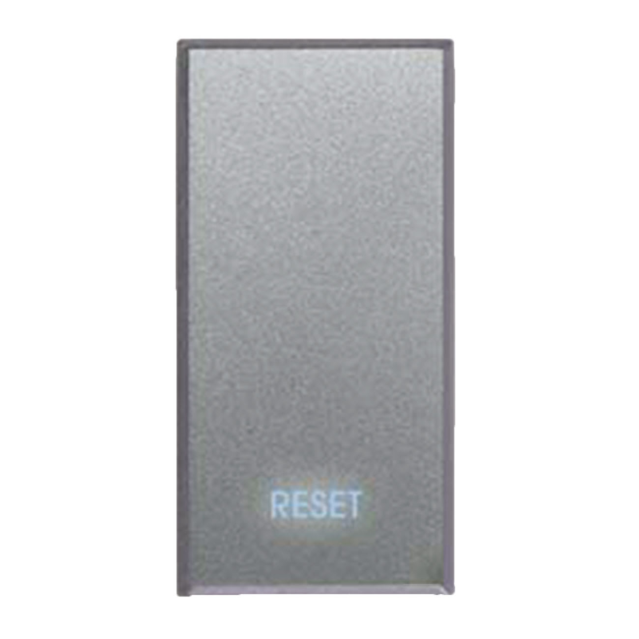 AVE - Tasto simbolo Resistenza Elettrica Allumia S44. colore Grigio Tech finitura lucida 1 Mod.