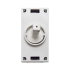 AVE - Commutatore pulsante levetta bianca. New Style S44. 1P 10A 250V 1 Mod.