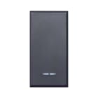 AVE - DEVIATORE CON GEMMA. TEKLA S44. COLORE GRIGIO. 1P 10AX ILLUMINABILE FINITURA OPACA 1 MOD.