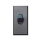 AVE - Interruttore levetta. Tekla S44. colore grigio Tekla. 2P 20AX illuminabile finitura opaca 1 Mod.