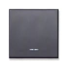 AVE - Tasto liscio Tekla S44. colore grigio Tekla finitura opaca 2 Mod. 445T/2