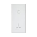 AVE - Interruttore con gemma. WHITEK S44. colore bianco. 2P 20AX illuminabile finitura opaca 1 Mod.