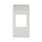 AVE - Adattatore per connettori RJ45. WHITEK S44 colore bianco finitura opaca 1 Mod.