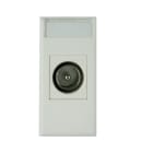 AVE - Presa TV/SAT maschio. WHITEK S44. colore bianco finitura opaca 1 Mod.