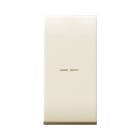 AVE - INVERTITORE ASSIALE CON GEMMA. CLASS S44. COLORE RAL 1013. 1P 10AX ILLUMINABILE FINITURA LUCIDA 1 MOD.