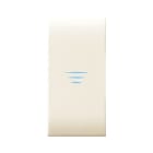 AVE - Pulsante a sfioramento Class S44 alimentazione 230vca funzionamento monostabile. colore RAL 1013 finitura lucida 1 Mod.