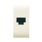 AVE - Presa RJ11 morsetti a vite. Class S44 colore RAL 1013 finitura lucida 1 Mod.