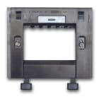 AVE - Supporto colore grigio scuro per placche scivolo con viti 3 Mod.