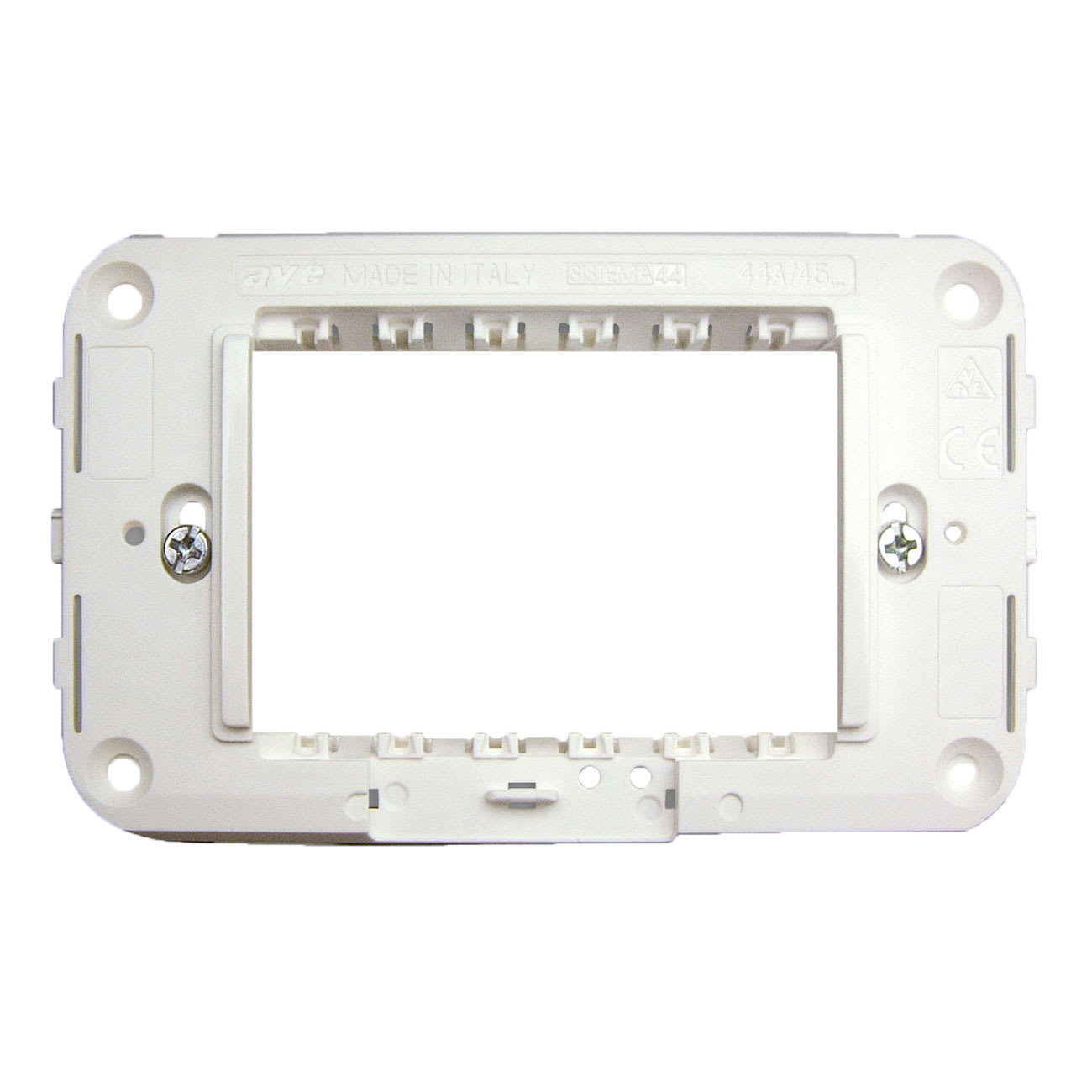 AVE - Armatura speciale articoli S44. placche S45 3 Mod. 44A/45B