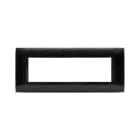 AVE - Placca Tecnopolimero Young S44. colore carbon scuro 3D 7 Mod. 44PJ07CBS/3D