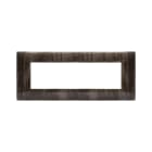 AVE - Placca Tecnopolimero Young S44. colore onice 3D 7 Mod.